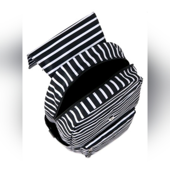 Striped backpack - Picture 4 of 7